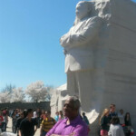 At the Martin Luther King Memorial, Washington, DC