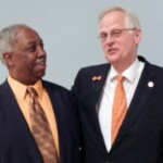 With Consul General of the Kingdom of the Netherlands in Chicago Klaas van der Tempel