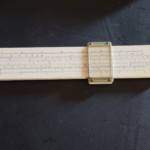 Slide rule that I used in college. Won it in High School Science Fair