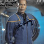 Anthony Montgomery "Star Trek Enterprise" autographed photo acquired by a friend. (Grandson of Jazz guitarist Wes Montgomery)
