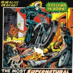 Ghost Rider art signed by creator Gary Fredrich