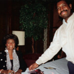 Getting an autograph from Nichelle Nichols