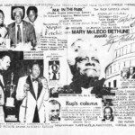 Classic film actor Stepin Fetchit (Lincoln Theodore Monroe Andrew Perry) Met at an event in October 1974