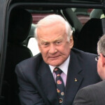 Took this photo of Apollo 11 astronaut Buzz Aldren just before he entered the Adler Planetarium for a private event. I was lucky enough to get to shake his hand.