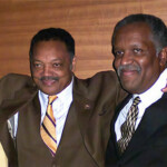 Rev. Jesse Jackson, Bruce Montgomery, Carlos Estes