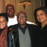 Award winning TV News anchor Devorah Crable and radio host and producer Richard Steel with my wife Donna