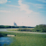 October 1995 @ Cape Kennedy. Space Shuttle Columbia on the pad October 1995 @ Cape Kennedy. Space Shuttle Columbia on the pad