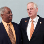 With Consul General of the Kingdom of the Netherlands in Chicago Klaas van der Tempel